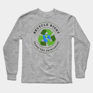 Recycle Right! Long Sleeve T-Shirt